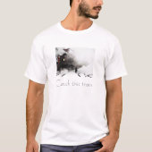 Vang deze trein t-shirt (Voorkant)