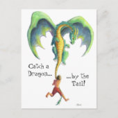 Vang een briefkaart van de Draak (Voorkant)