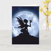 Vang een Dalend Wenskaart van de Ster Kaart (Gele Bloem)