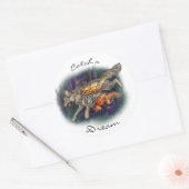 Vang een Droom, Dreamcatcher Wolf~ Stickers (Envelop)
