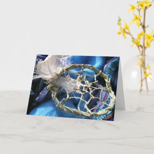 Vang een Droom Kaart (Gele Bloem)