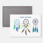 Vang een droom magneet (Voorkant / Achterkant)