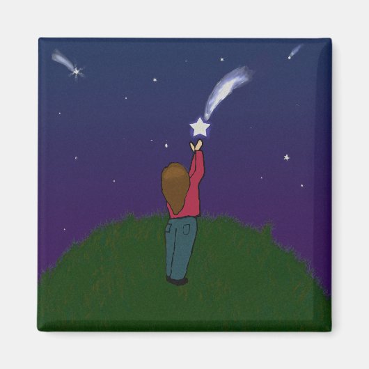 Vang een Falling Star Magneet (Voorkant)