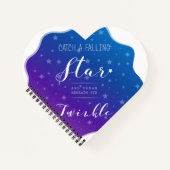 Vang een Falling Star Notitieboek (Voorkant)