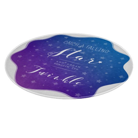 Vang een Falling Star Snijplank (Hoek)