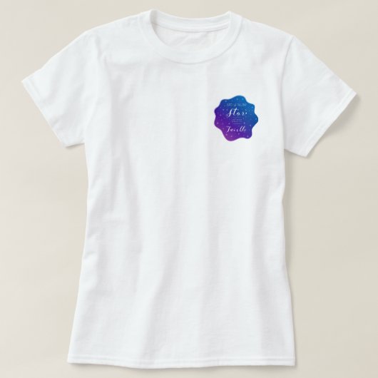 Vang een Falling Star T-shirt (Design voorkant)