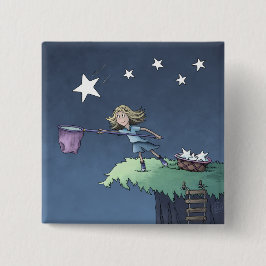 Vang een Falling Star - Verzamel Button