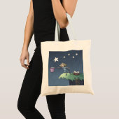 Vang een Falling Star - Verzamel Canvas tas (Voorkant (product))