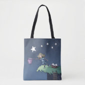 Vang een Falling Star - Verzamel Canvas tas (Voorkant)