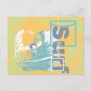 Vang een Golf die T shirten en Gifts overbrugt Briefkaart