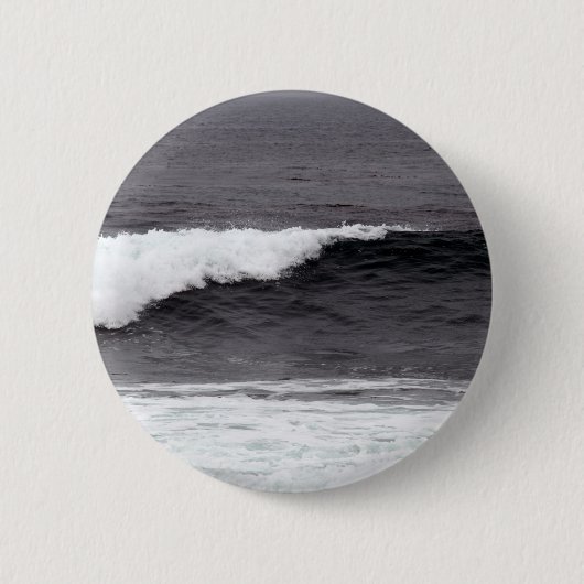 Vang een golf ronde button 5,7 cm (Voorkant)
