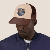Vang een Ster!~uil hoed Trucker Pet (In situ)