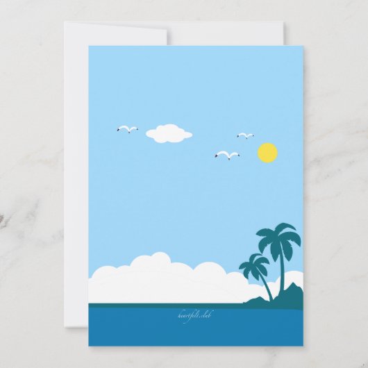 Vang een Uitnodiging van de Golf (Achterkant)