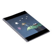 Vang een vallende ster - Wensen verzamelen    Noti Notitieboek (Rechterzijde)