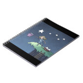 Vang een vallende ster - Wensen verzamelen    Noti Notitieboek (Linkerzijde)