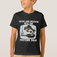 Vang en laat in de koekenpan Humor vissen