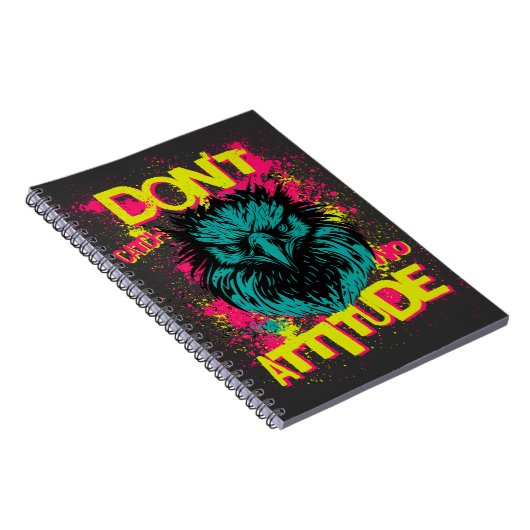 Vang geen hoogte op - Sarcastisch Notitieboek (Rechterzijde)