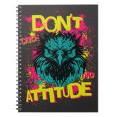 Vang geen hoogte op - Sarcastisch Notitieboek (Voorkant)