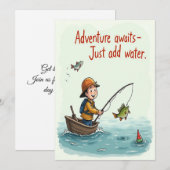 Vang het avontuur kaart (Voorkant / Achterkant)