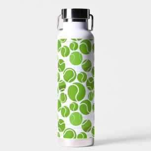 Vang het patroon van de tennisballen waterfles