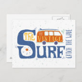 Vang het Poster van de Golf Briefkaart (Voorkant / Achterkant)