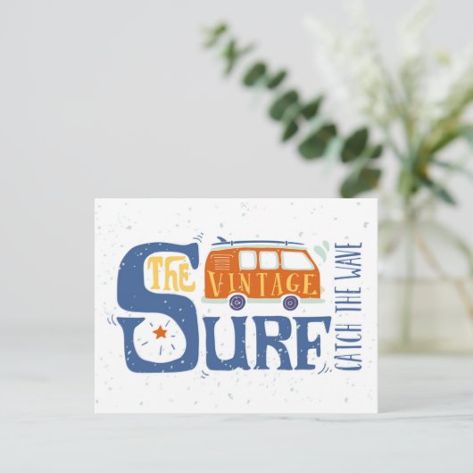 Vang het Poster van de Golf Briefkaart (Staand voorkant)