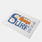 Vang het Poster van de Golf Deurmat (Schuin)