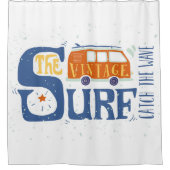 Vang het Poster van de Golf Douchegordijn (Voorkant)