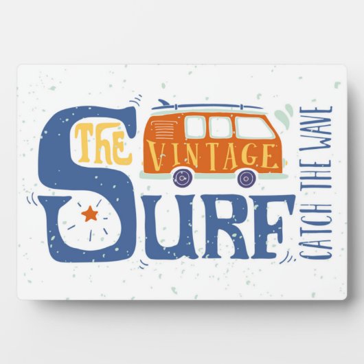 Vang het Poster van de Golf Fotoplaat (voorkant)