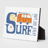 Vang het Poster van de Golf Fotoplaat (Zijkant)