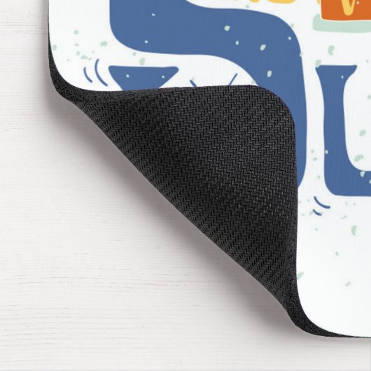 Vang het Poster van de Golf Muismat (Hoek)