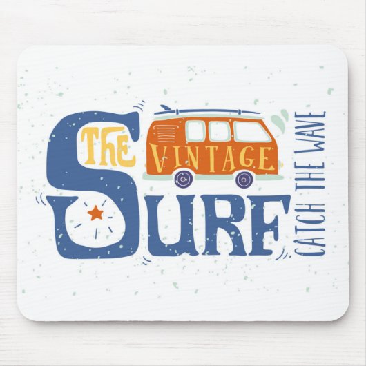 Vang het Poster van de Golf Muismat (Voorkant)