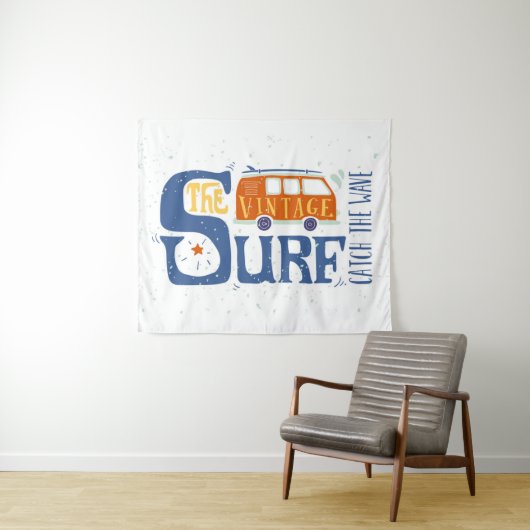 Vang het Poster van de Golf Wandkleed (In Situ (horizontaal))