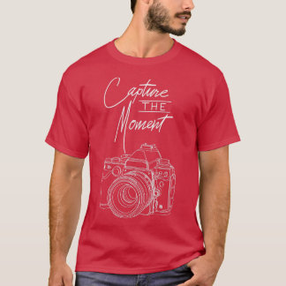 Vang het Shirt van de Fotografie van de Camera van