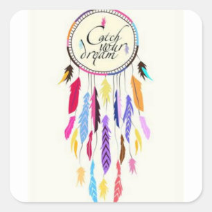 Vang je dromen Dreamcatcher Stickers