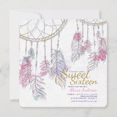 Vang je droom uitnodiging (Voorkant)