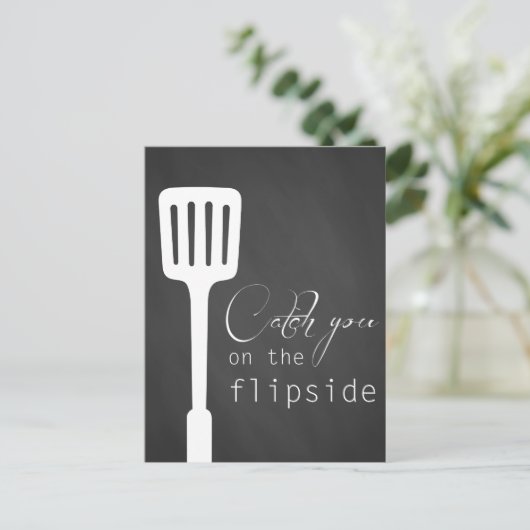 Vang je op het flipside Briefkaart (Staand voorkant)