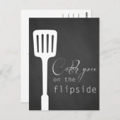 Vang je op het flipside Briefkaart (Voorkant / Achterkant)