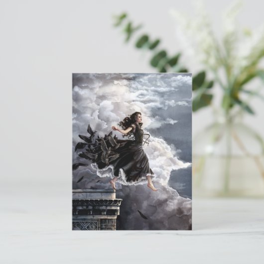 Vang me briefkaart (Staand voorkant)