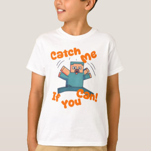 Vang Me Dan Als Je Kan – Leuke Pixel Gamer Kunst T T-shirt