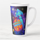 Vang me op Saturnus Latte Mok (Rechts)