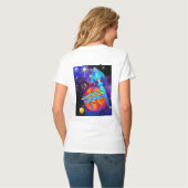 Vang me op Saturnus T-shirt (Achterkant volledig)