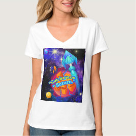 Vang me op Saturnus T-shirt