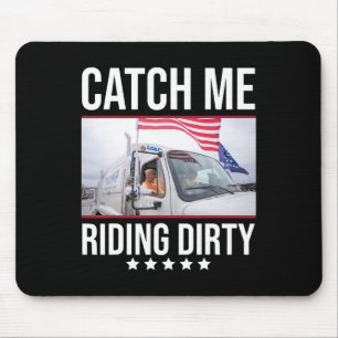 Vang Me Rijdt Vuil Trump Garge Truck Trump 2024 Muismat