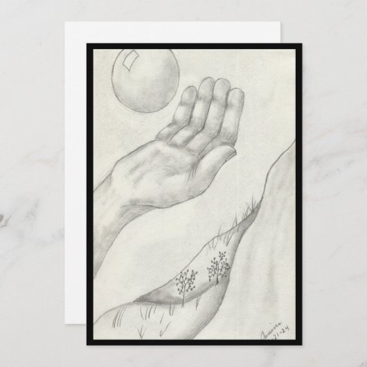 Vang of gooi? -enkel kaart (Voorkant / Achterkant)