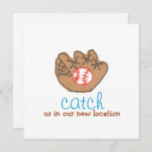 "Vang ons in onze nieuwe plaats"verandering van ad Aankondiging (Voorkant / Achterkant)