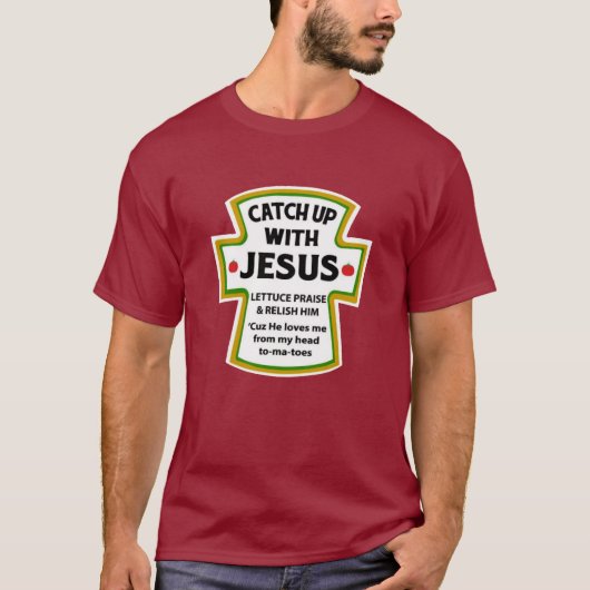 Vang op met Jezus T-Shirt (Voorkant)