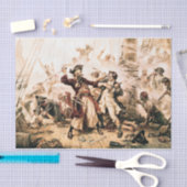 Vang, Piraat Zwartbaard, Racheache van Koningin An Tissuepapier (Craft)