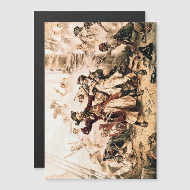 Vang, piraat Zwartbaard, wraak van koningin Anna (Voorkant / Achterkant)