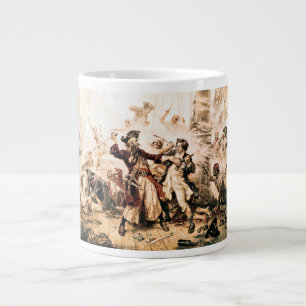 Vang, Piraat Zwartbaard, Wraak van Koningin Anna Grote Koffiekop